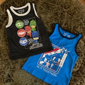 Boys jumping beans tanks 4T, NWT